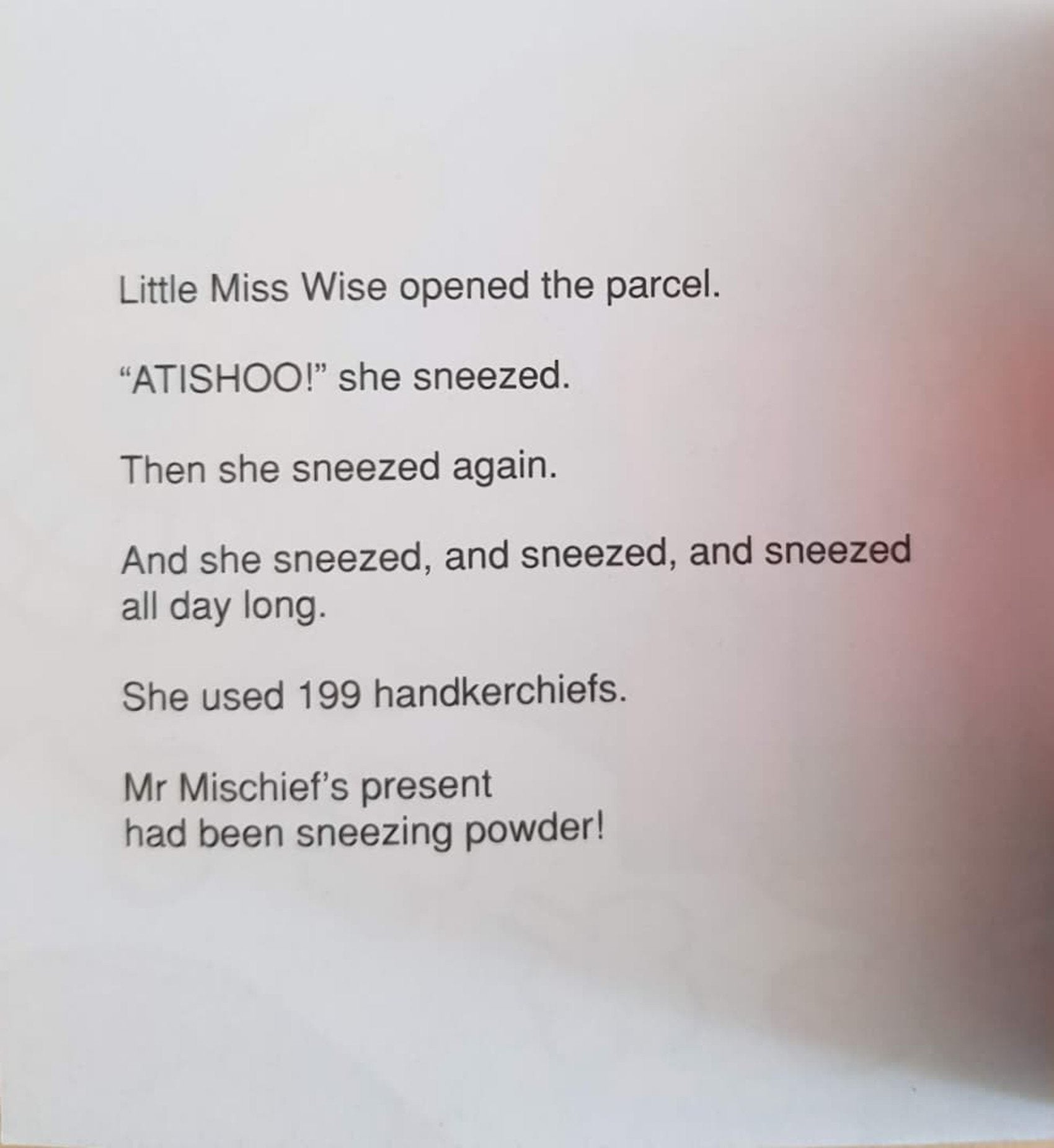 LITTLE MISS WISE Like New Mr Men/Little Miss  (6203873525945)