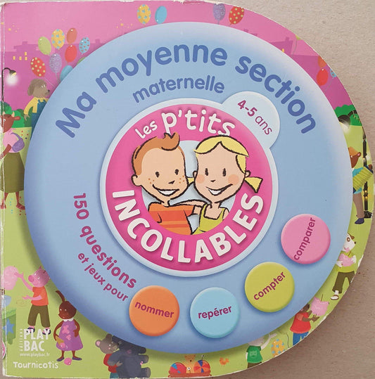 Ma moyenne section de maternelle (Les p'tits incollables) Like New, 4-6 Yrs Recuddles.ch  (6688598065337)