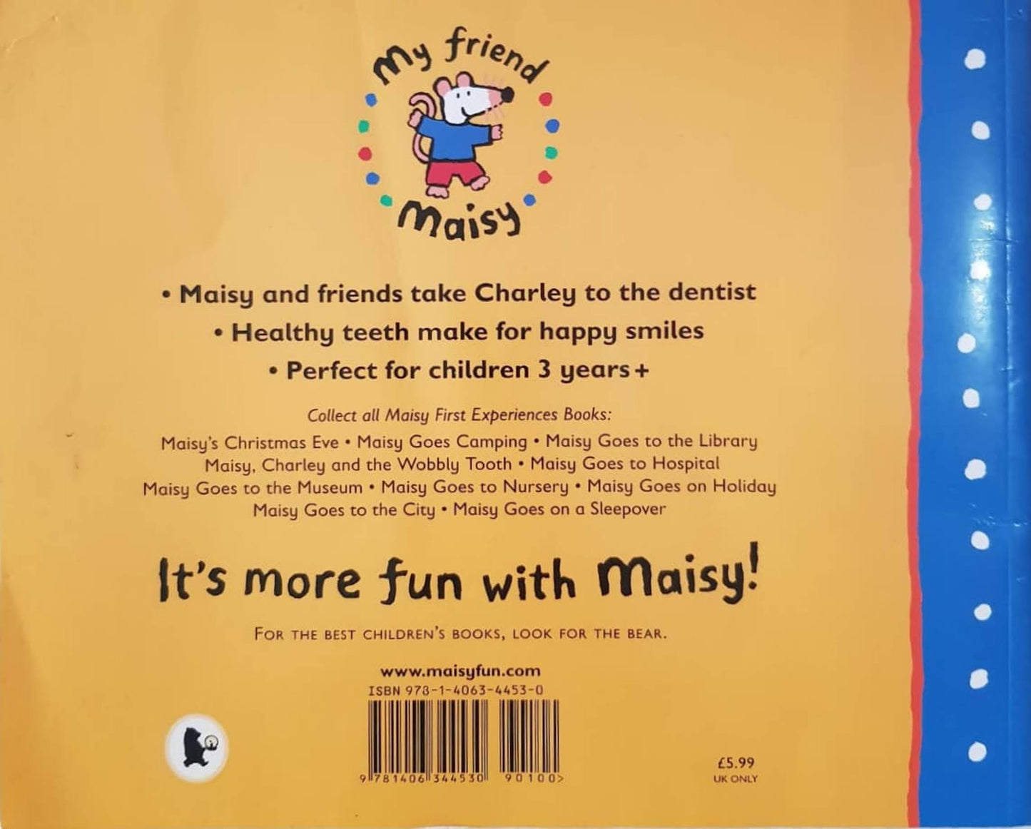 Maisy, Charley and the Wobbly Tooth Very Good Recuddles.ch  (6250210689209)