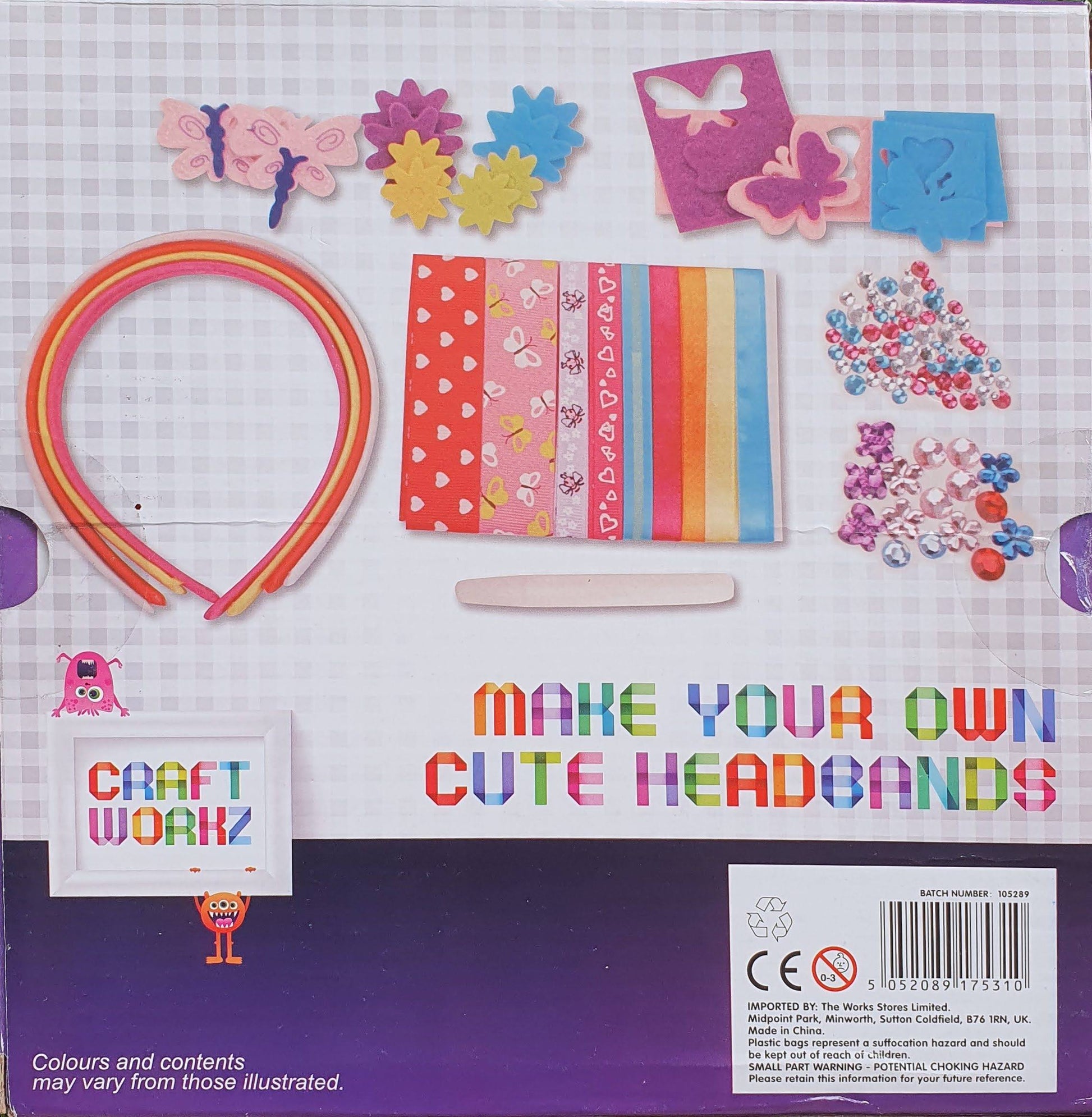 Make your own Headbands New, Age 6+ The Gift Box Project  (7002538868921)