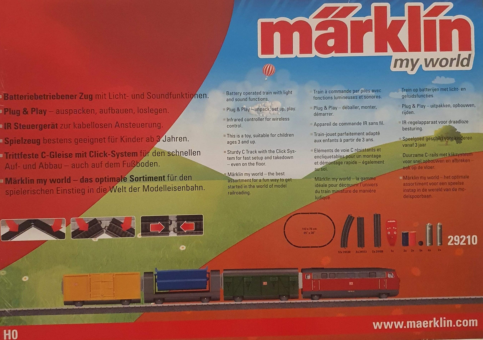 Marklin ( Train set) New, Age 3+ Recuddles  (7679538495705)