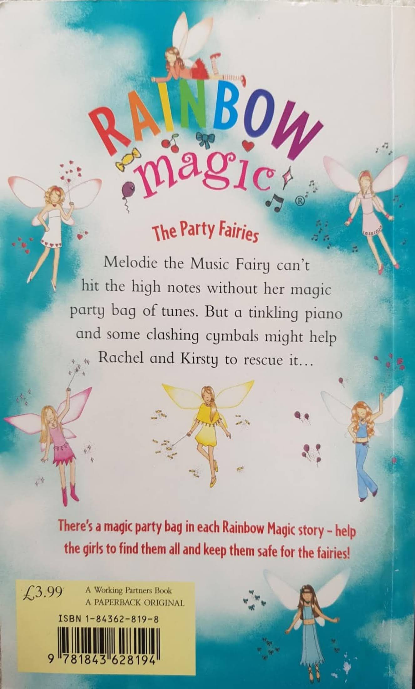 Melodie the Music Fairy Like New Rainbow Magic  (6196047806649)