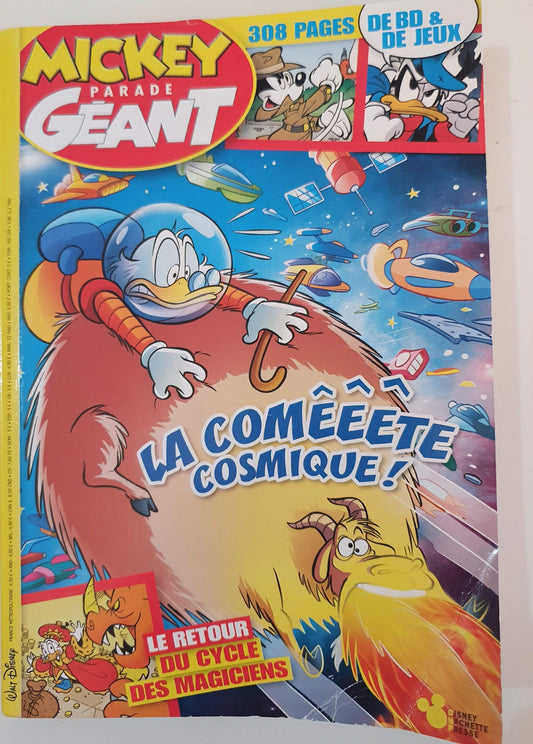 Mickey Parade Geant La Comèèète Cosmique! Like New Recuddles.ch  (4630753640503)