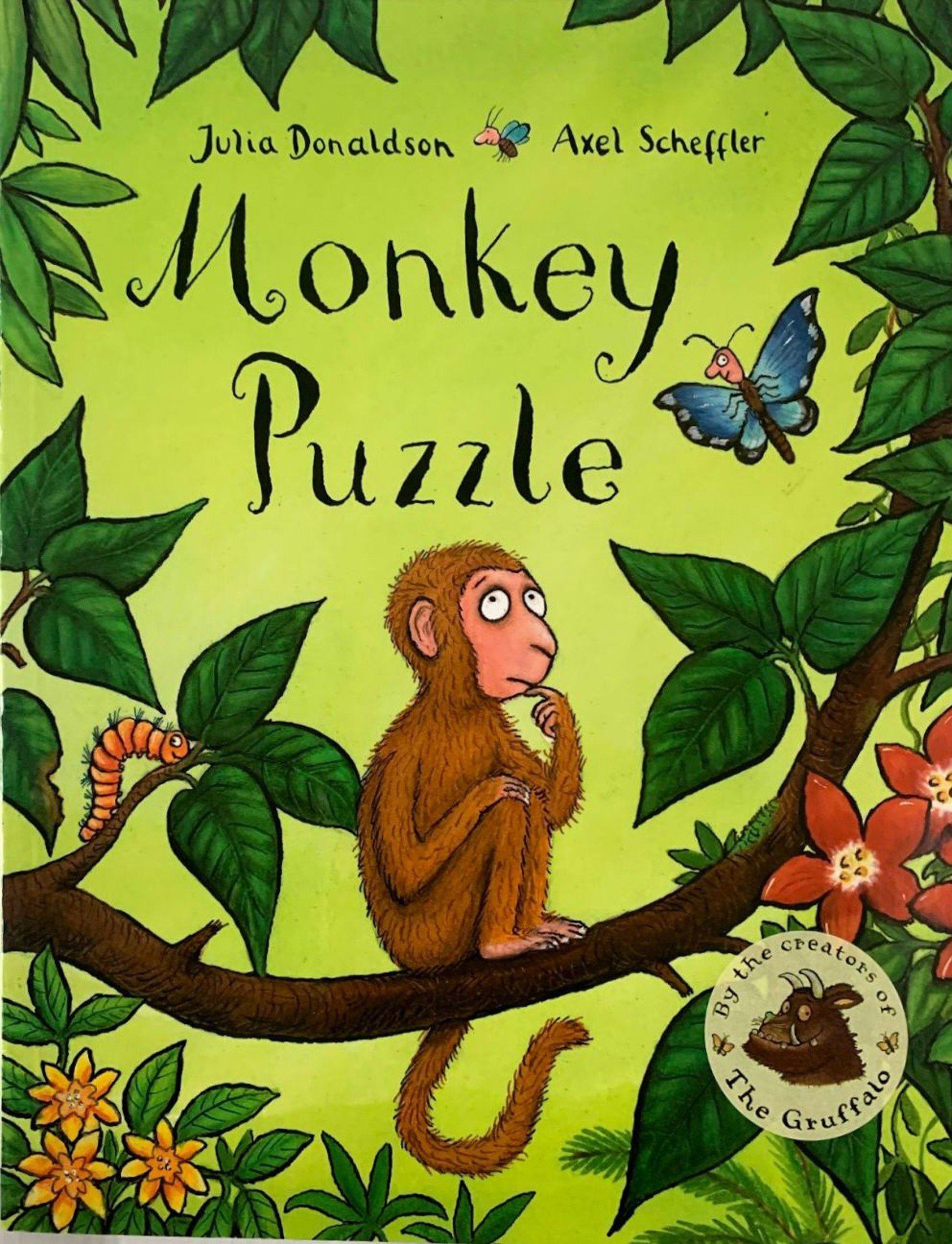 Monley Puzzle Like New, 0-5 years Julia Donaldson  (7050830610617)