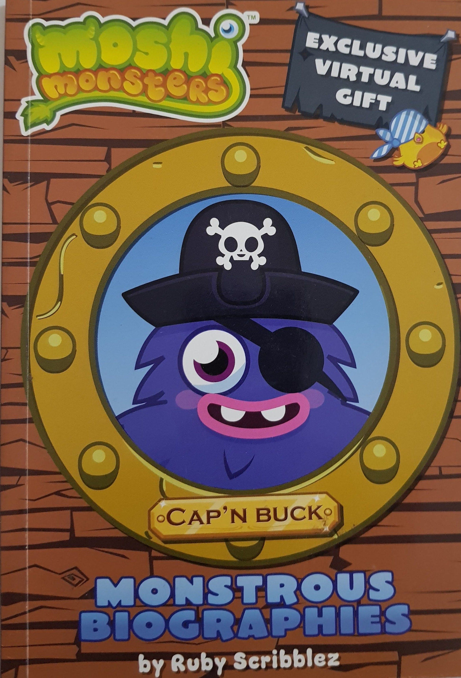Moshi Monsters - CAP'N BUCK Like New Recuddles.ch  (6172561277113)