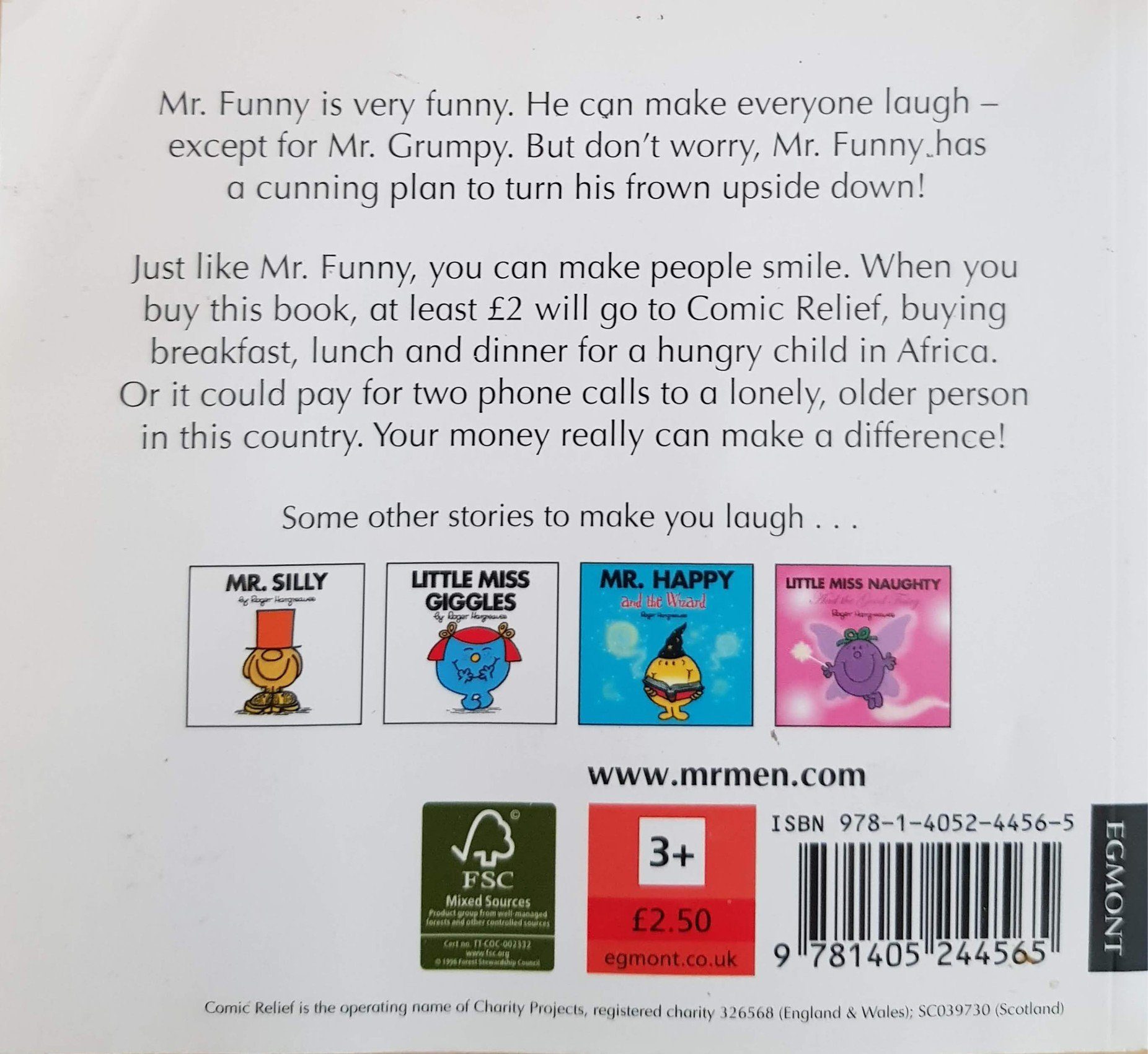 MR. FUNNY'S Red Nose Day Like New Mr Men/Little Miss  (6203874246841)