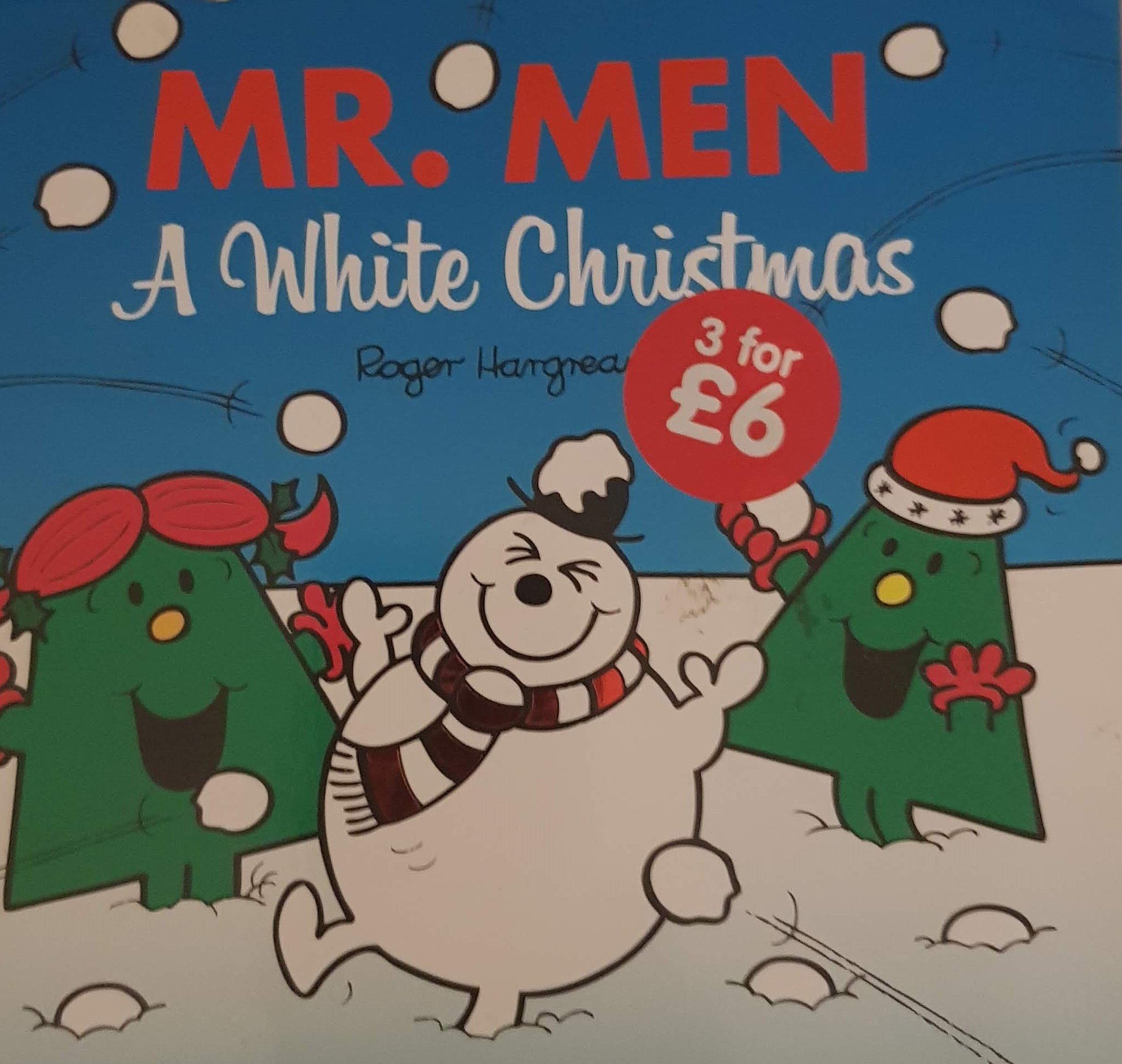 Mr. Men A white Christmas Like New Mr Men/Little Miss  (6200442257593)