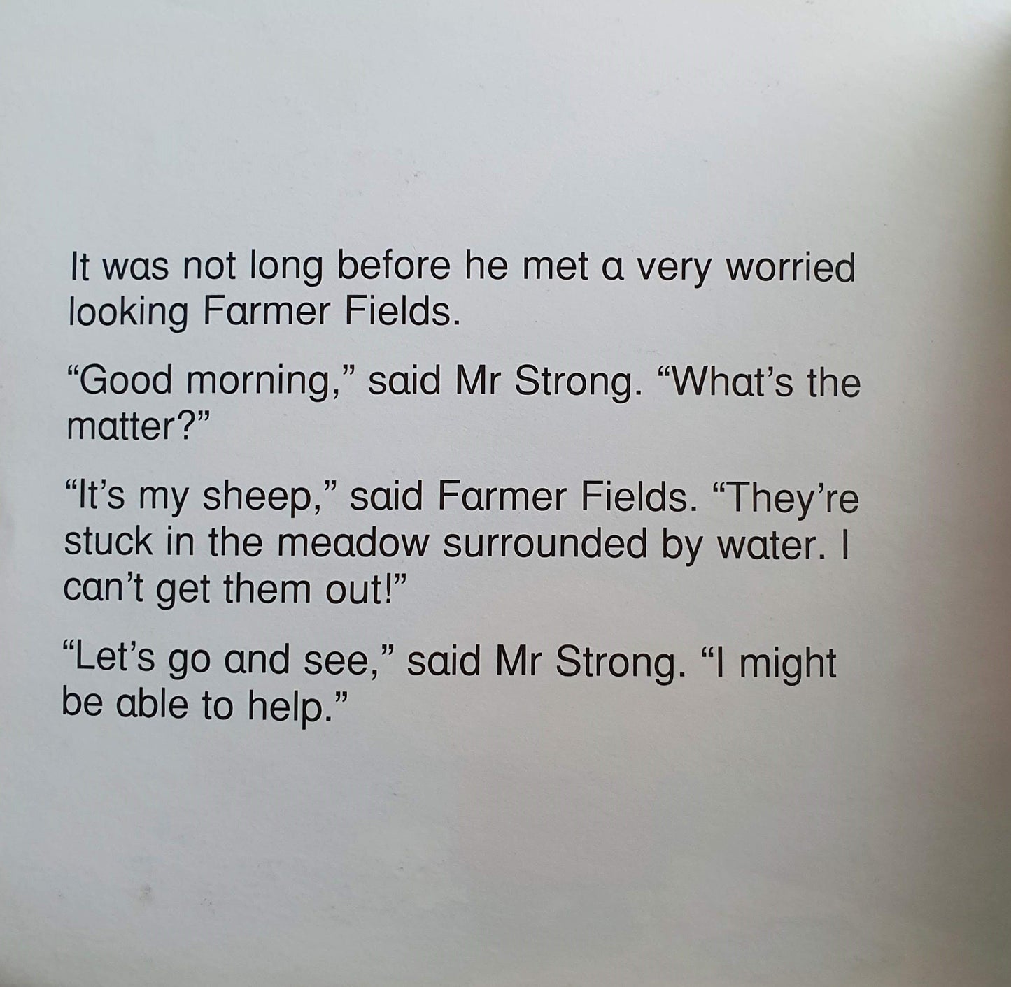 Mr. Strong and the Flood Very Good Mr Men/Little Miss  (4615785971767)