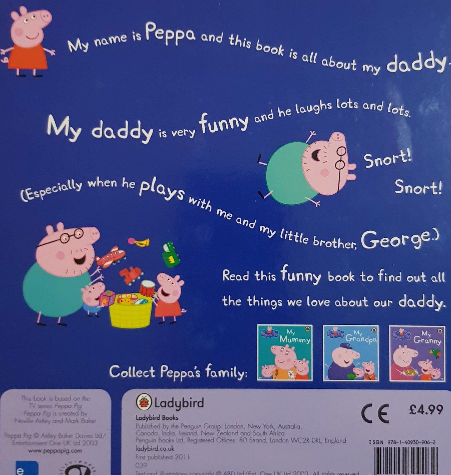 My Daddy - Peppa Pig Like New Peppa Pig  (6130801606841)