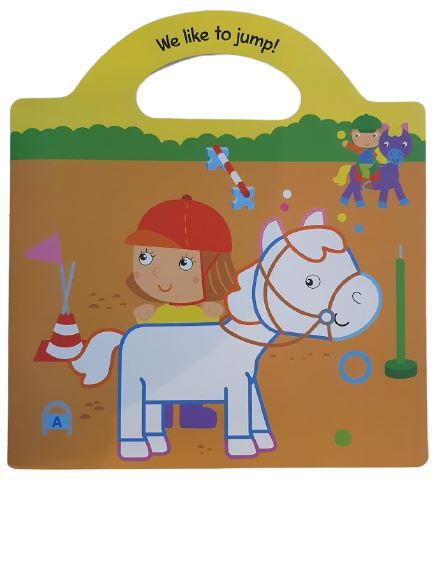 My Pony & Me Sticker & Colour Like New Recuddles.ch  (6224363978937)