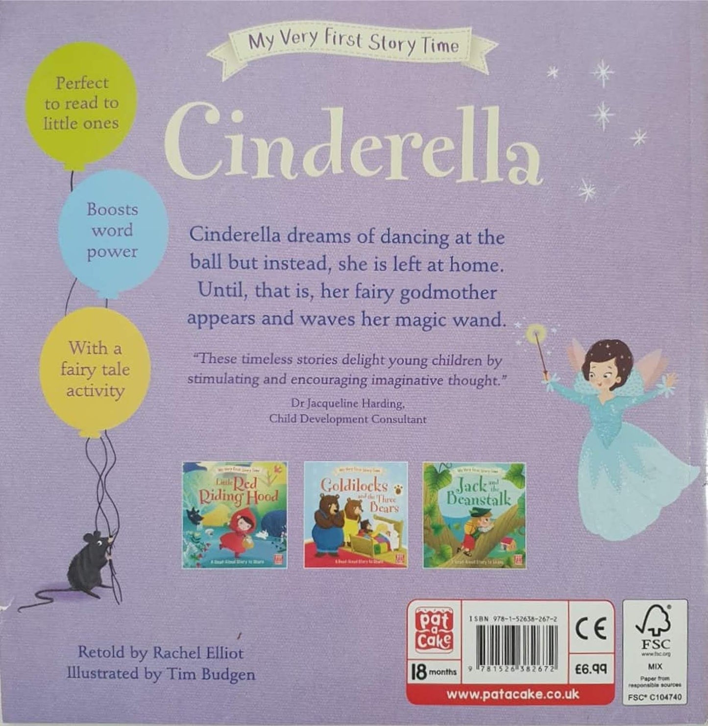 My very First Story Time - Cinderella Like New Recuddles.ch  (6310607061177)