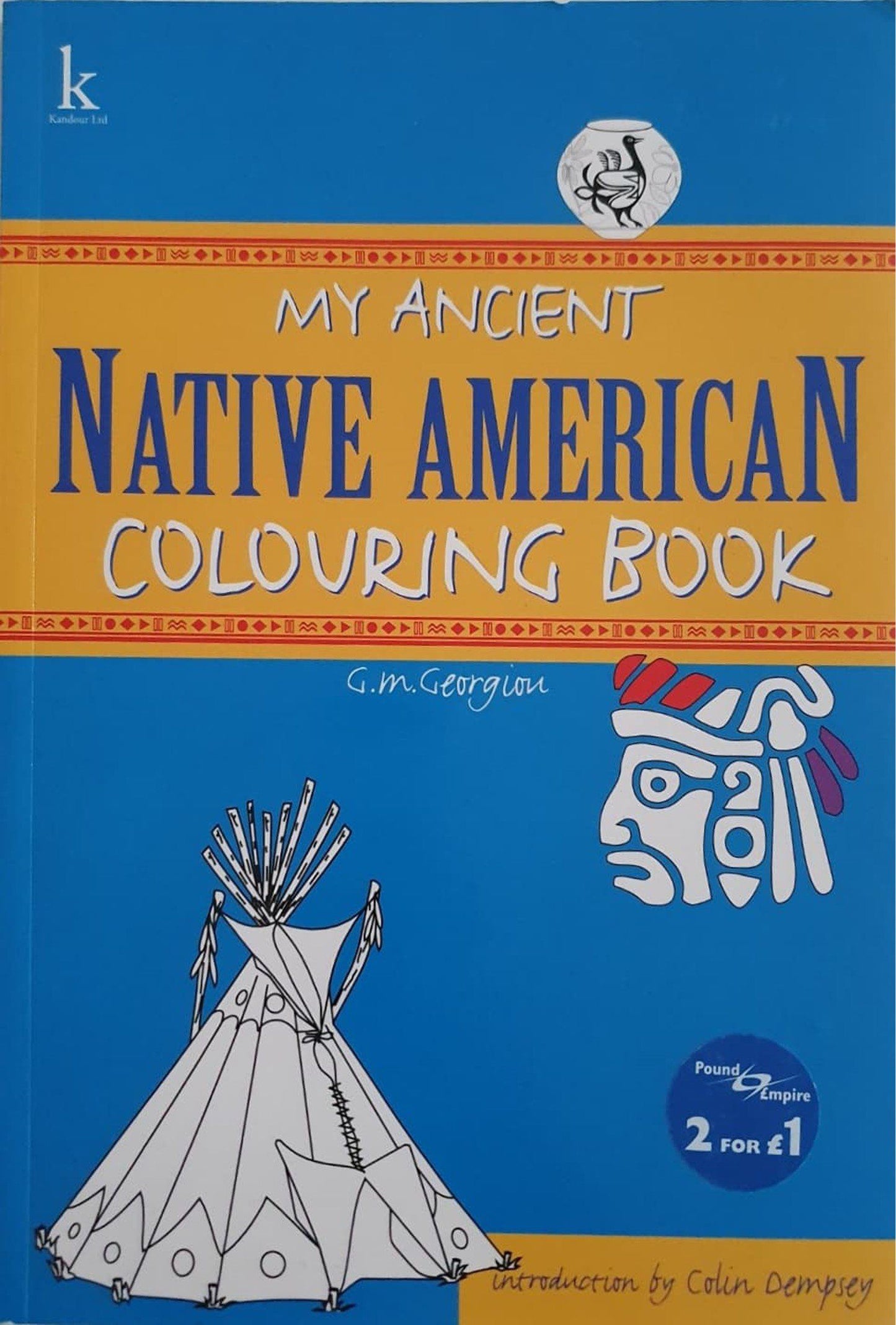 Native American Colouring Book Like New Recuddles.ch  (6192907518137)