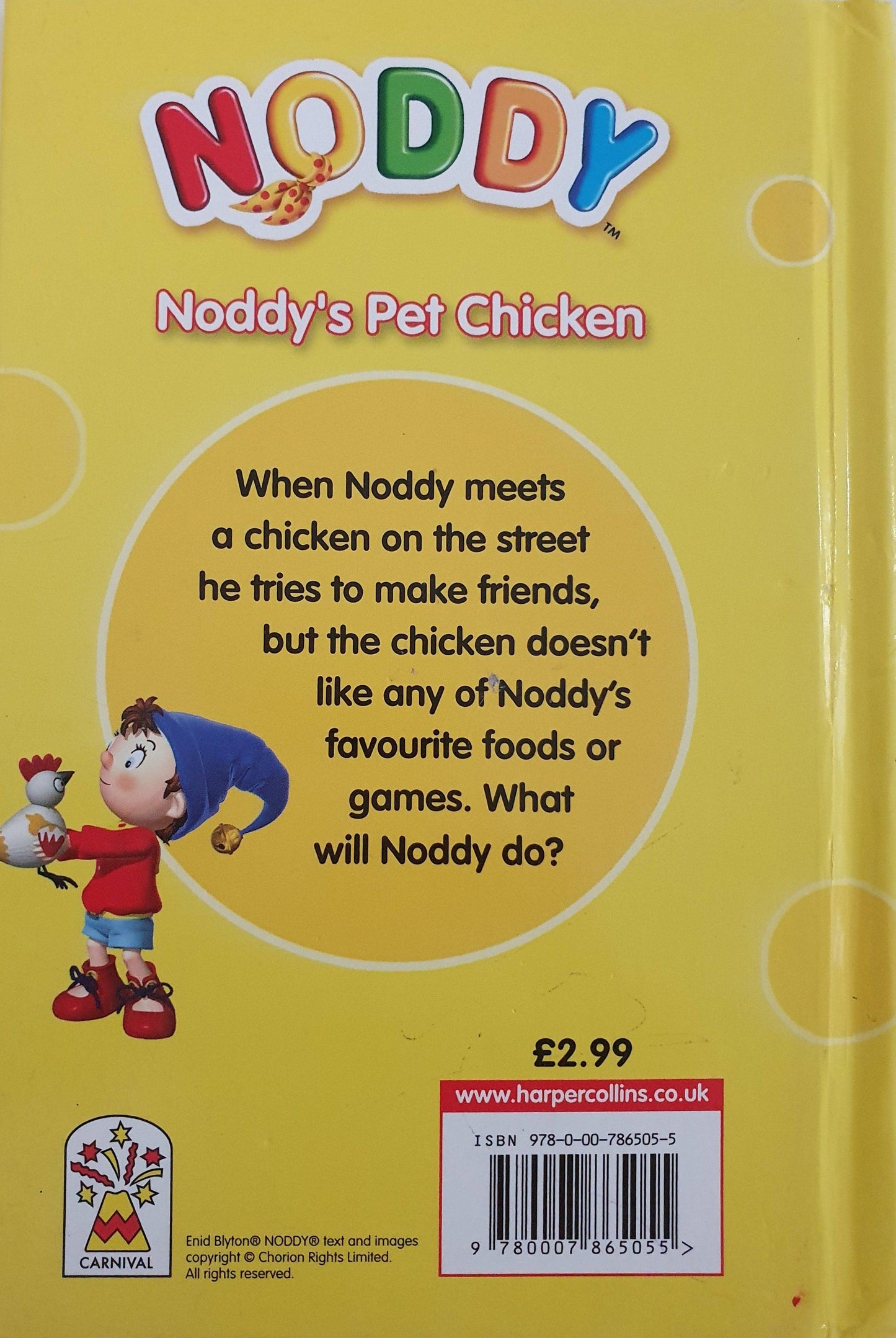 Noddy's Pet Chicken Very Good Recuddles.ch  (6088166113465)