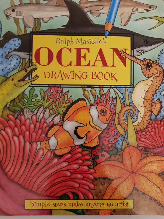 Ocean Drawing Book Like New NA  (4621818331191)