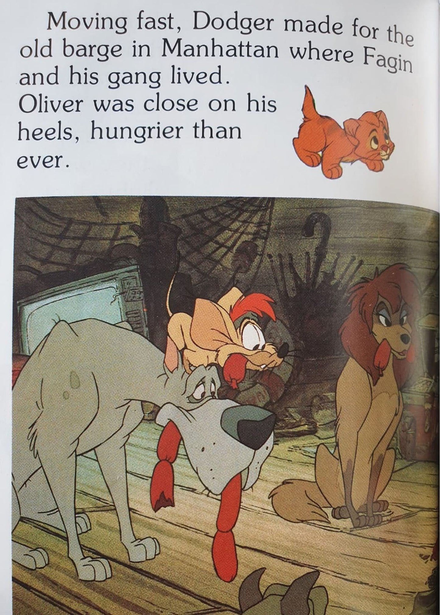 OLIVER & COMPANY Like New, 3+ yrs Disney  (6333753852089)