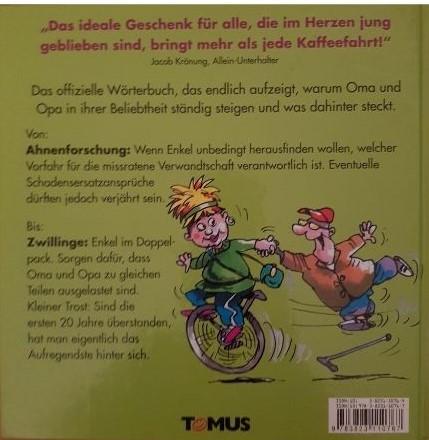 Oma und Opa : Ein Fröhliches Wörterbuch für alle Großeltern, auch die werdenden Like New Recuddles.ch  (4627980058679)