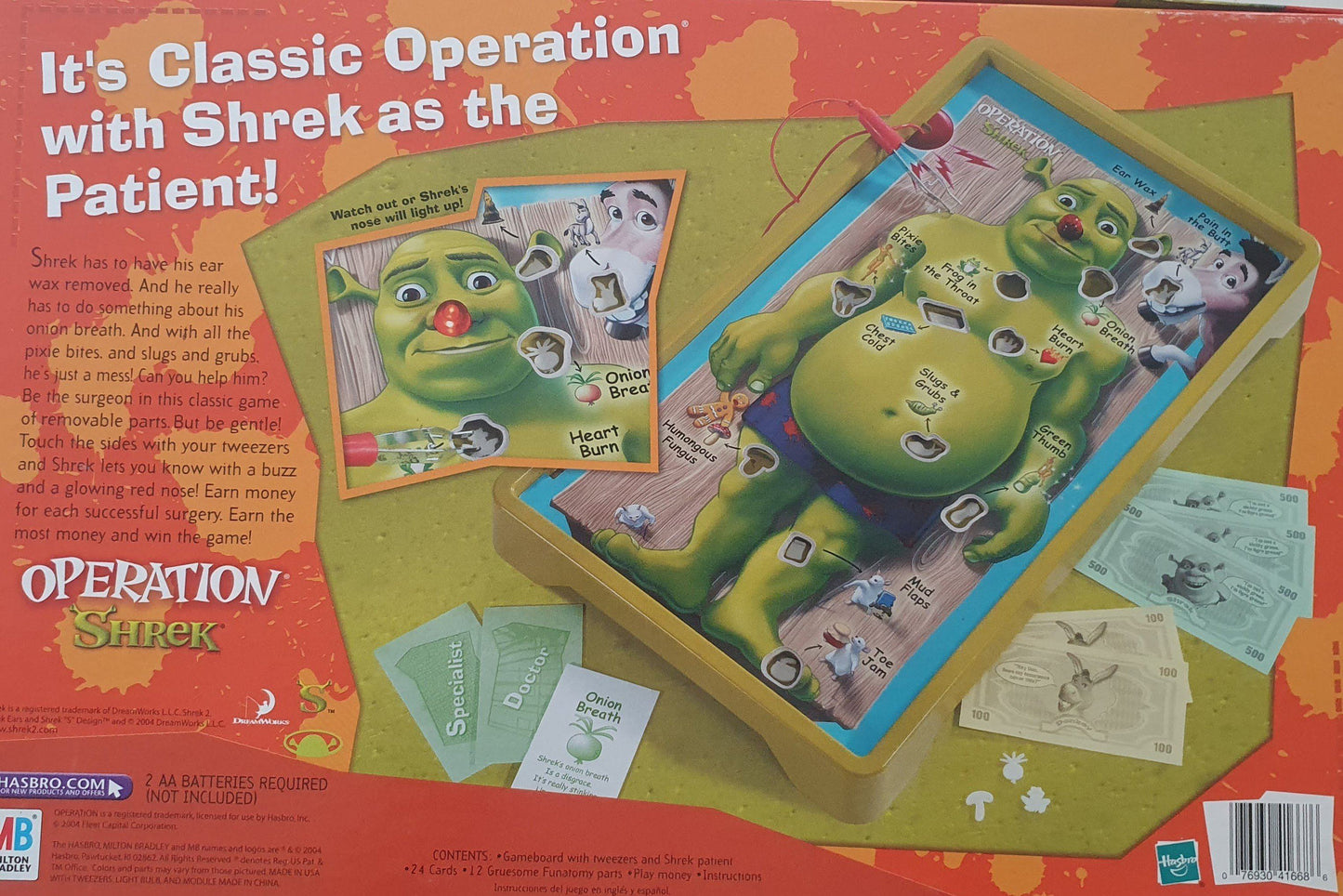 Operation Shrek Like New, Age 6+ ReCuddles  (6687584452793)