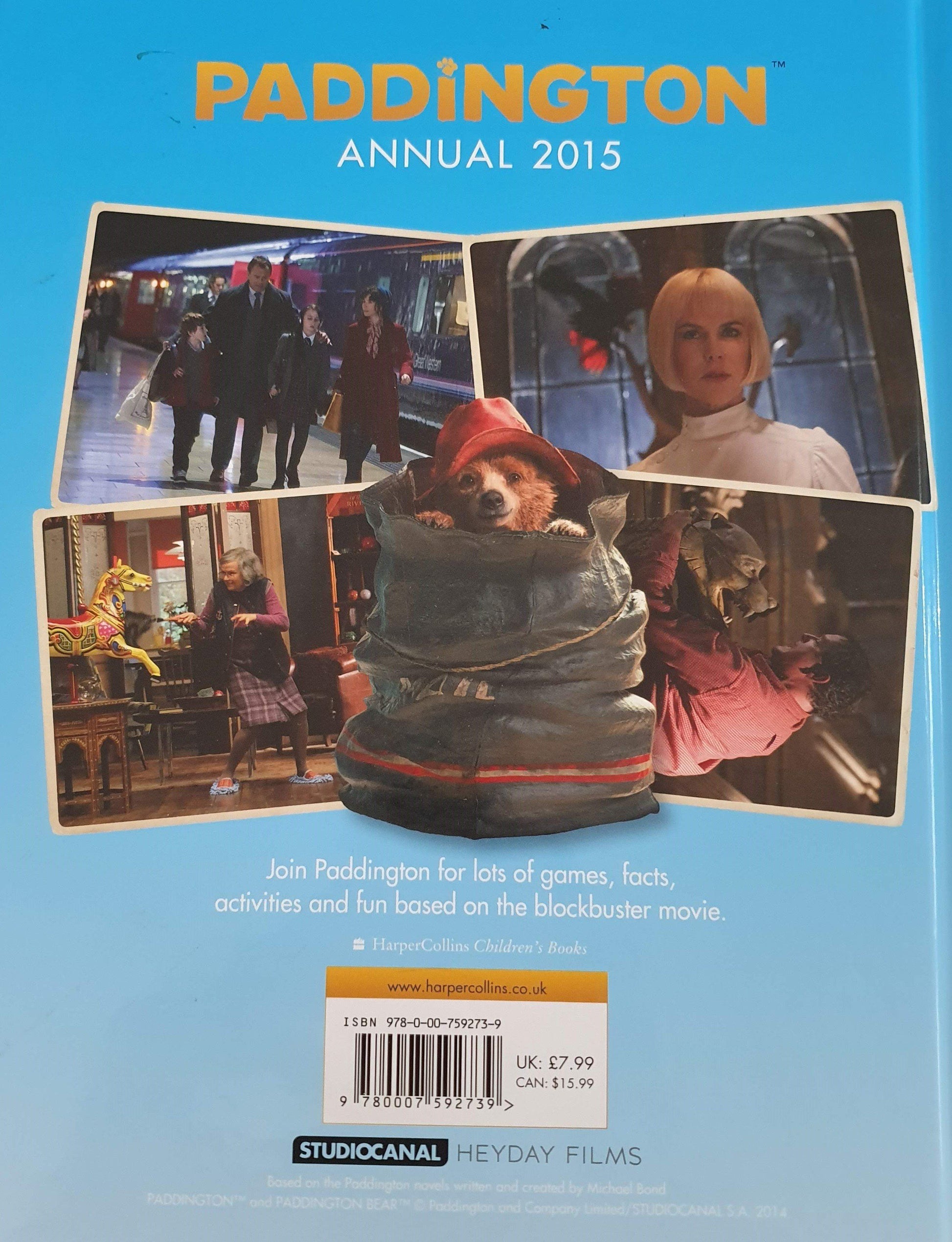 Paddington Annual 2015 Like New Recuddles.ch  (6088166080697)