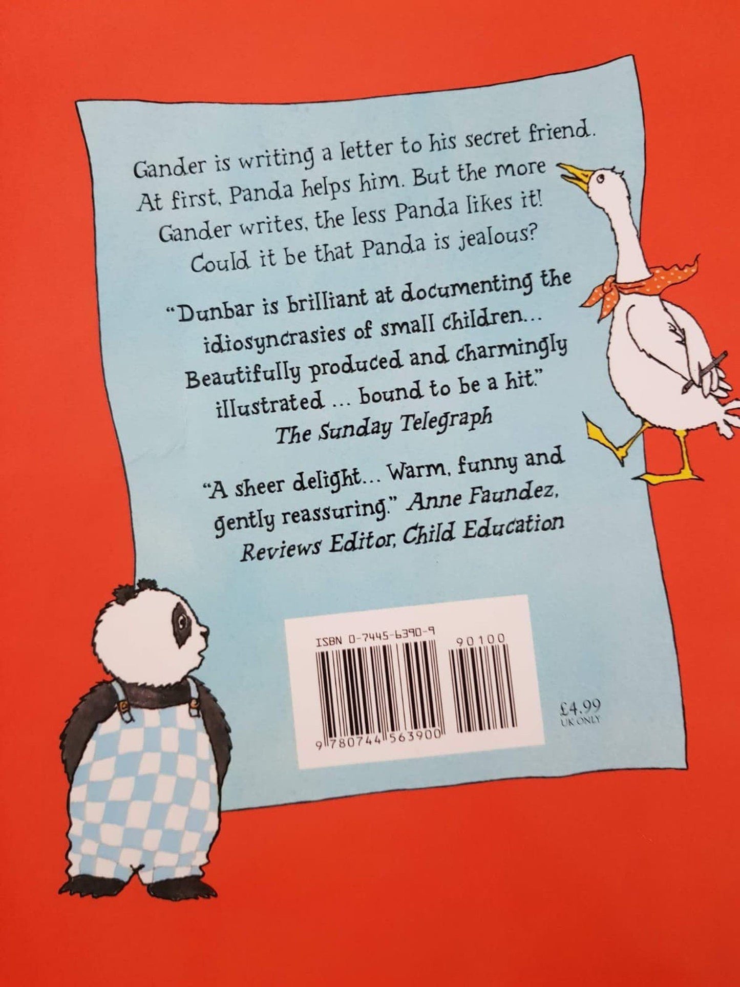 Panda and Gander - The Secret Friend Like New, 3+ Yrs Recuddles.ch  (6572956123321)