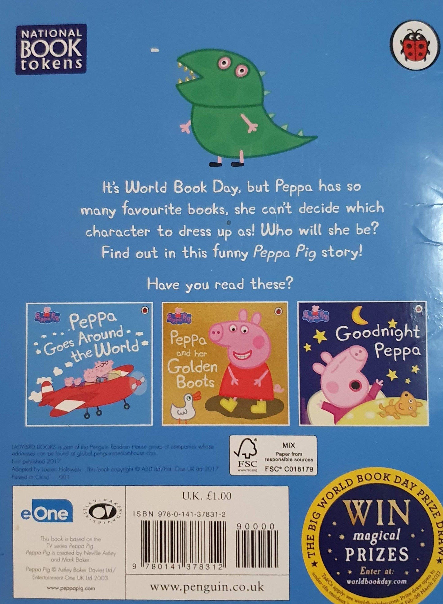Peppa Loves world book day Very Good Peppa Pig  (6130801705145)