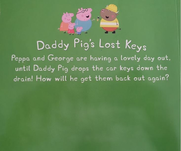 Peppa Pig: Daddy Pig's Lost Keys Very Good Peppa Pig  (6123515936953)