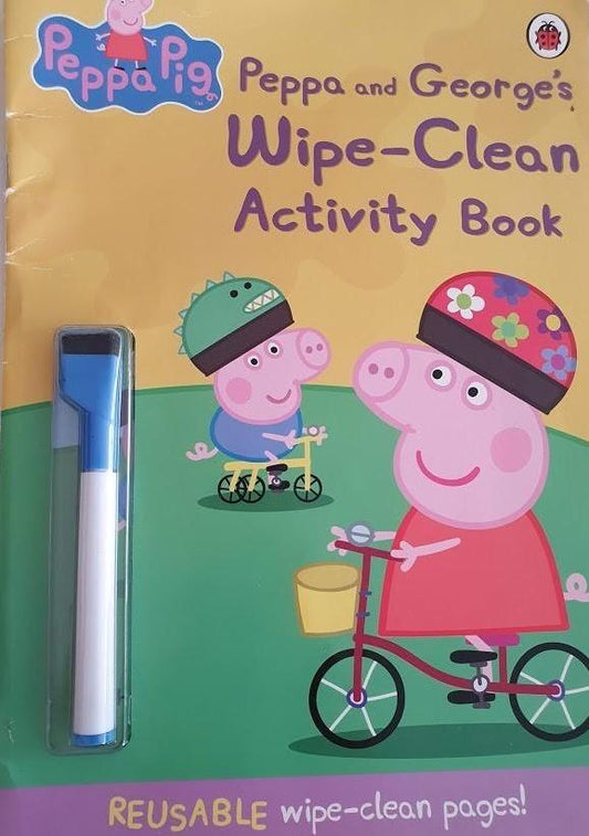 Peppa Pig: Peppa and George's Wipe-Clean Activity Book Very Good Peppa Pig  (6123516002489)