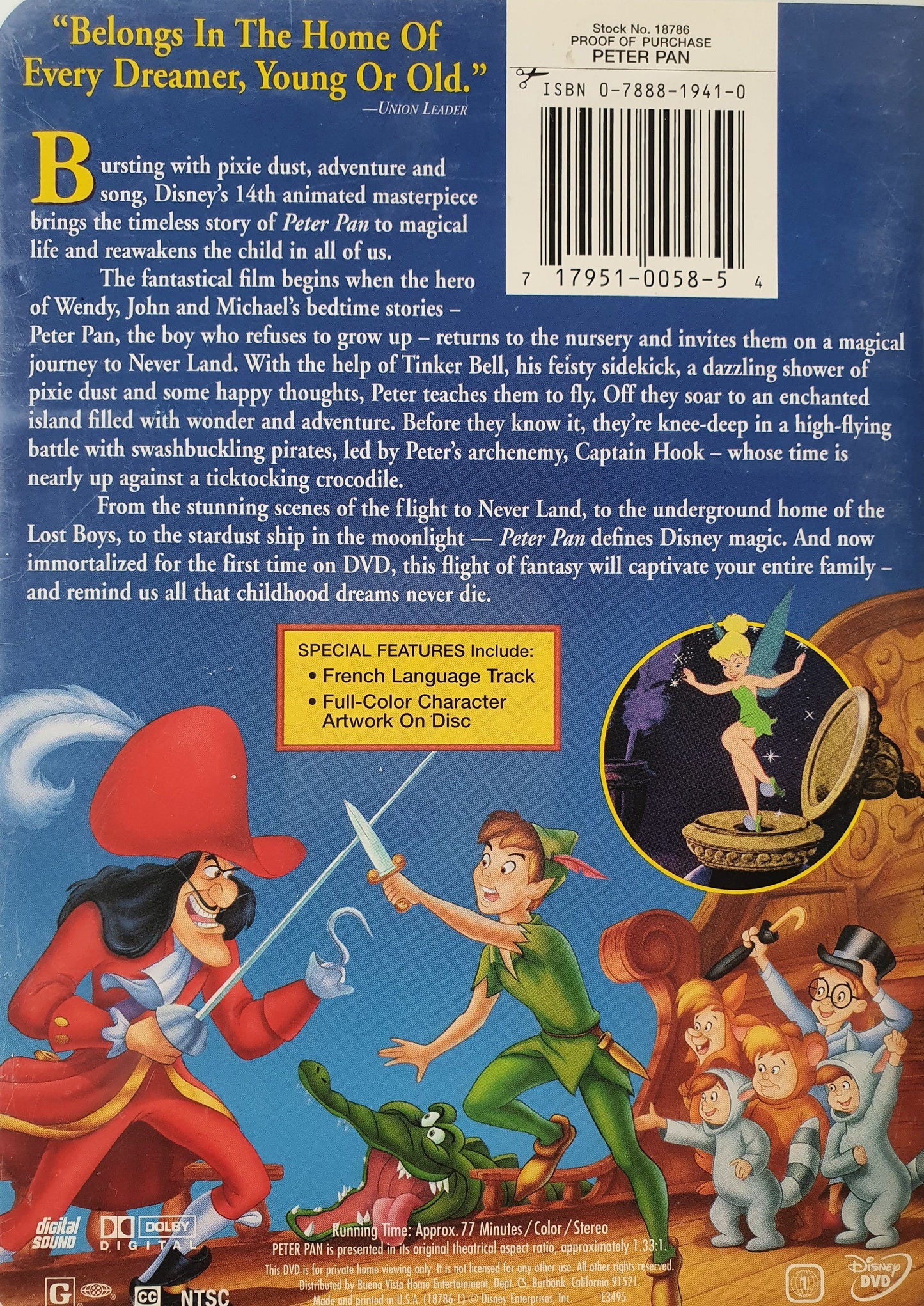 Peter Pan English Disney  (4601804652599)