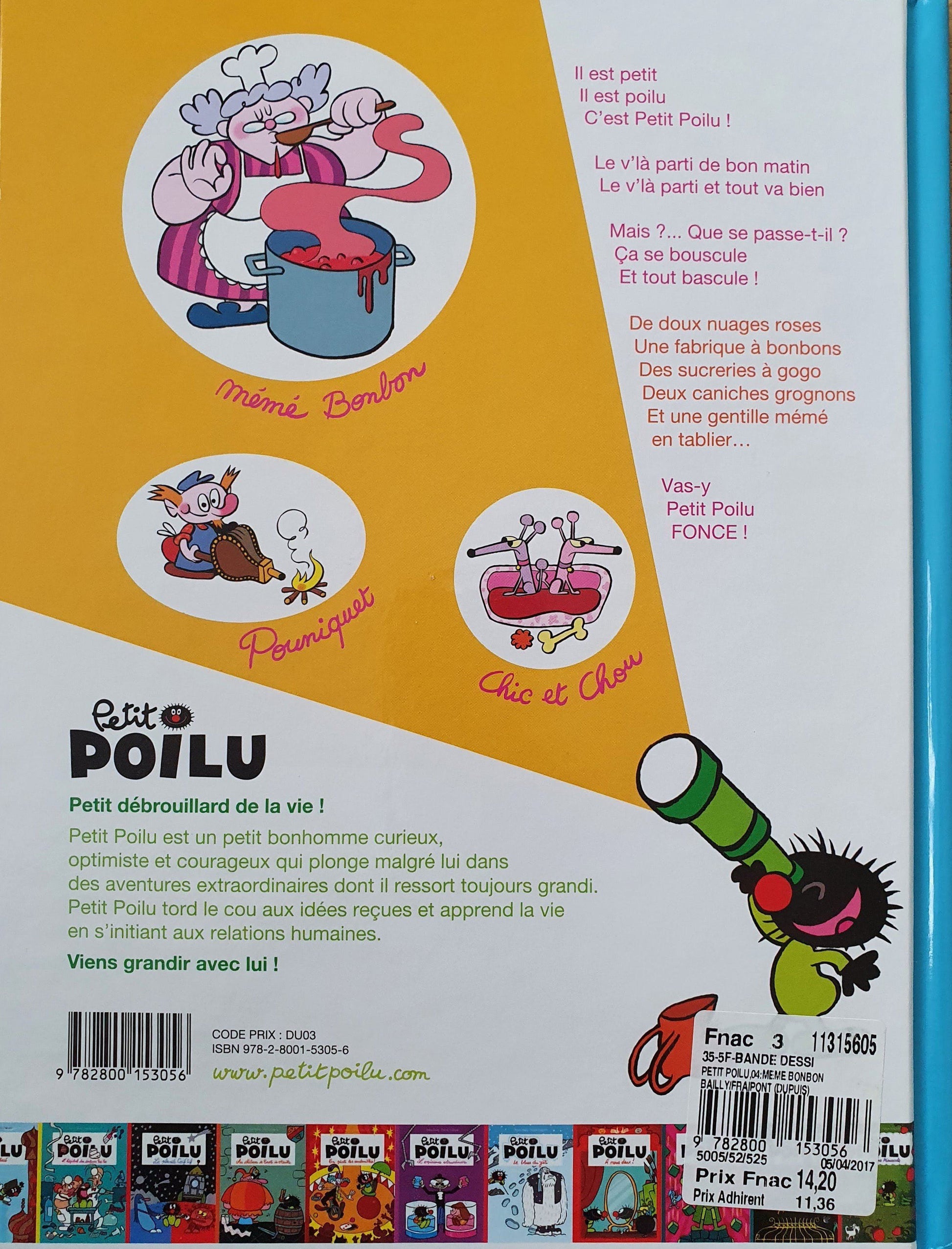 Petit Poilu - Mémé Bonbon Like New, 3+Yrs Petit Poilu  (6645578858681)