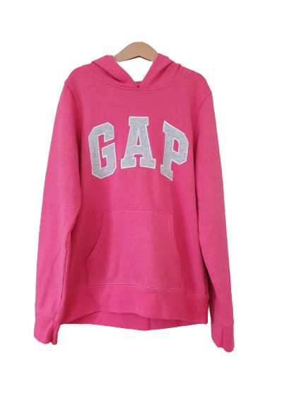 Pink Hooded sweatshirt GAP, 14-16 yrs GAP  (4602532200503)