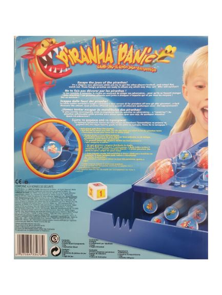 Piranha Panic Like New Mattel  (4609865777207)