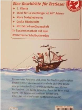 Piratenkater Pavarotti und die wilden Männer Like New Recuddles.ch  (4622625177655)