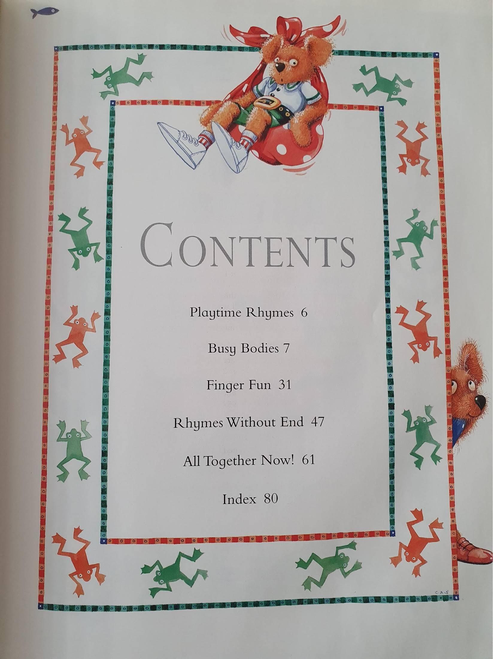 PLAYTIME RHYMES Like New Recuddles.ch  (6235426554041)