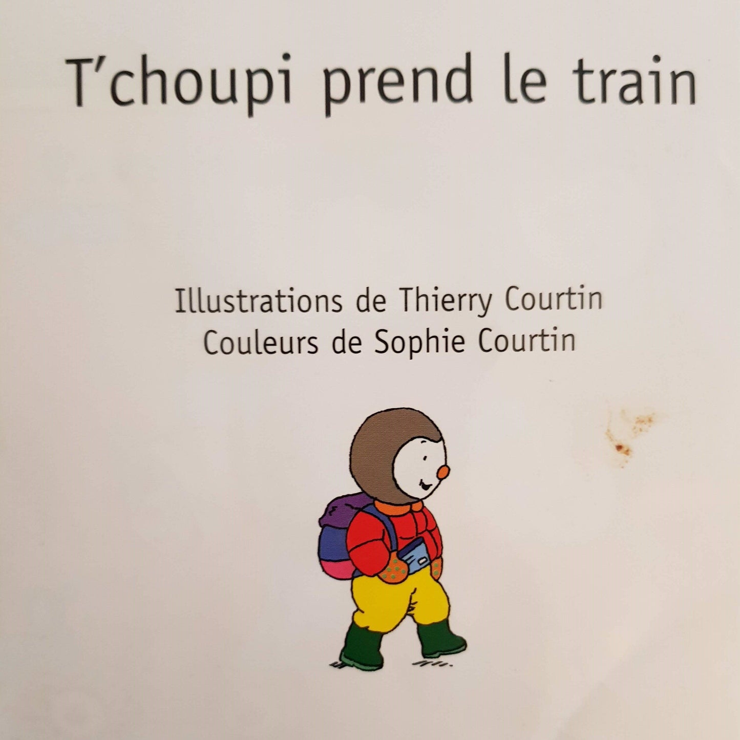 Prend le train Well Read T'Choupi  (4613062918199)