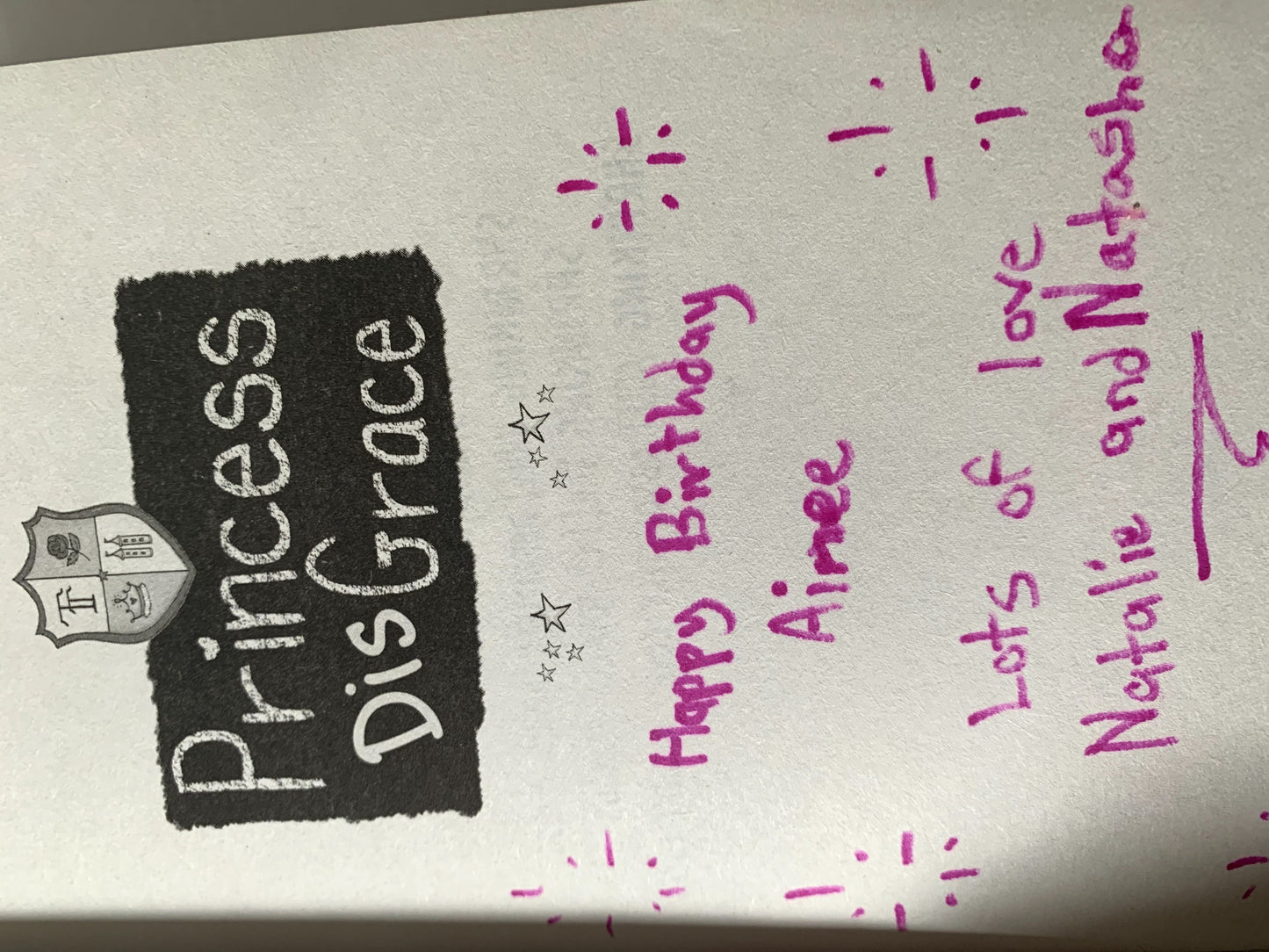 Princess dis grace : 2 book set Very Good, 7+ year Princess dis grace  (7043339878585)