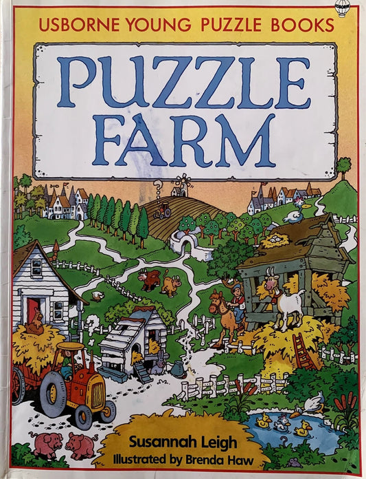 Puzzle Farm Like New Usborne  (6266662027449)