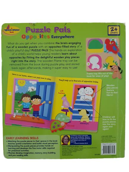 Puzzle Pals Opposites Everywhere Played-in Touch wood  (4606904172599)