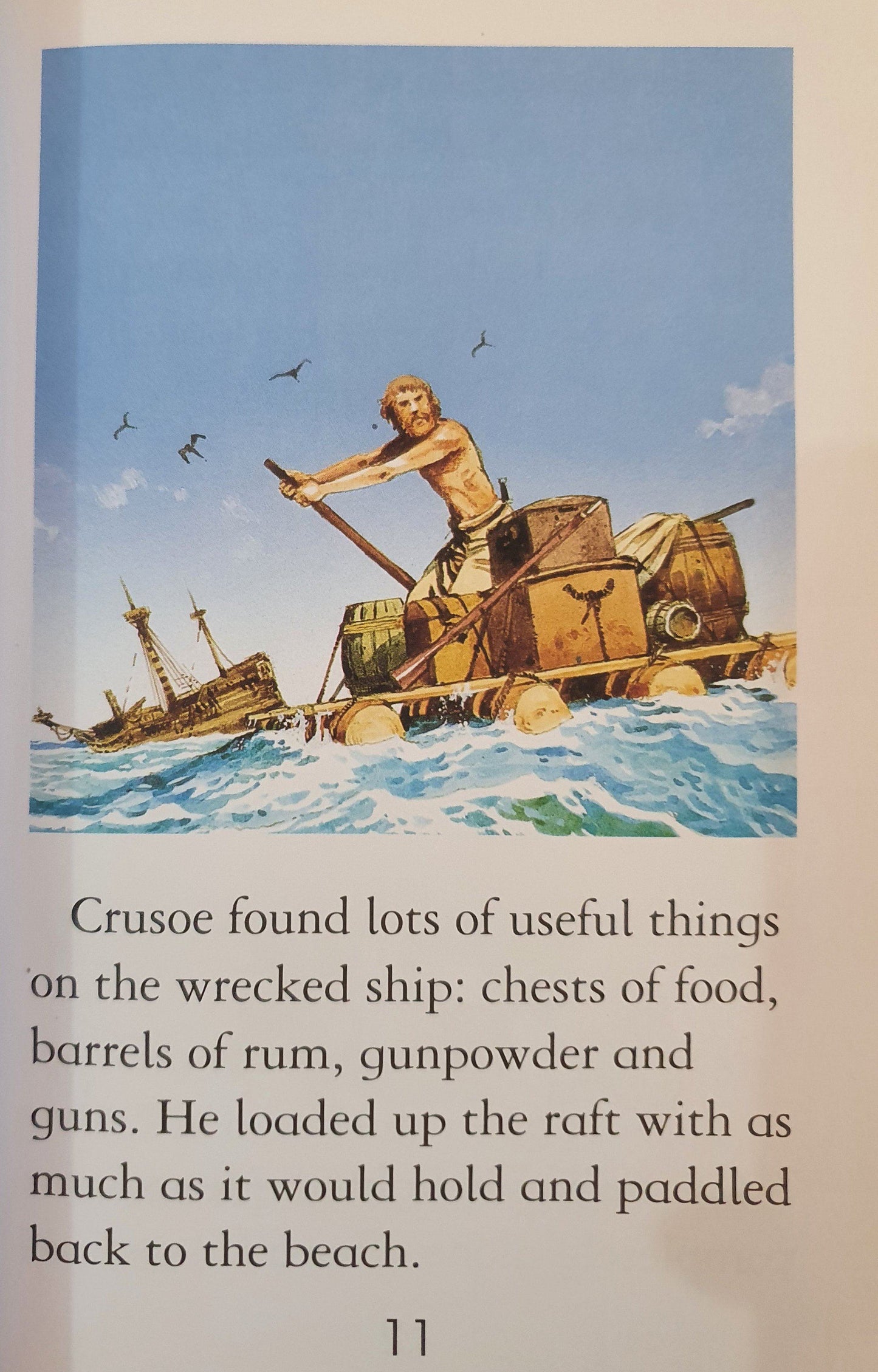 Robinson Crusoe Like New Usborne  (4621818691639)