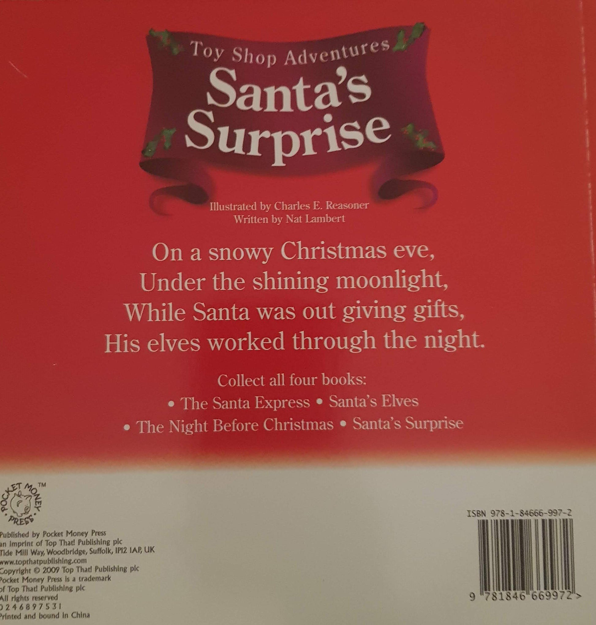 Santa's Surprise Like New Recuddles.ch  (6183898874041)