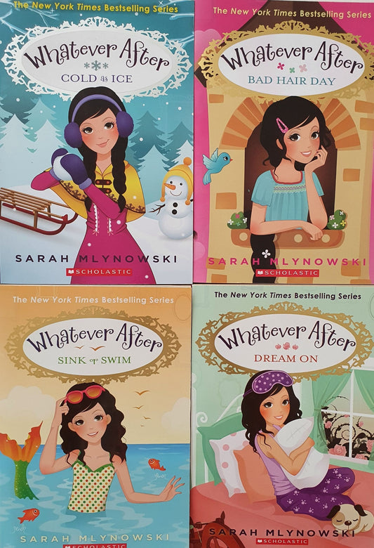 Set of 4 books: Whatever After Like New Not Applicable  (4602615726135)