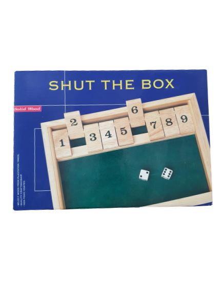 Shut The Box New with Tags Not Applicable  (4607990857783)