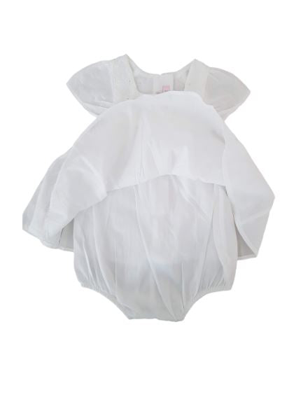 Solid white frock Bodysuit Repetto,3 months (60 cm) Repetto  (4612026826807)