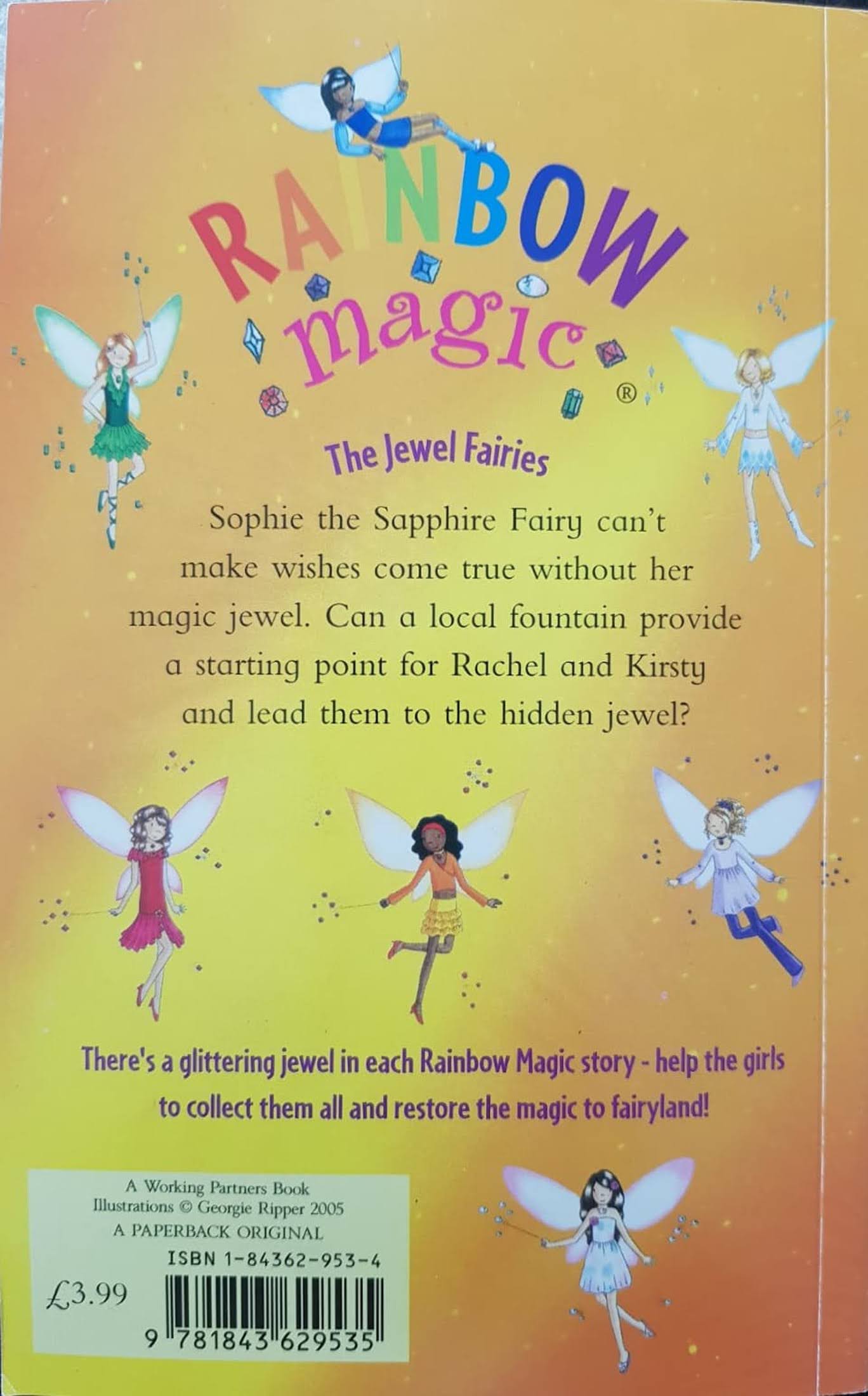 Sophie the Sapphire Fairy Like New Rainbow Magic  (6196047872185)