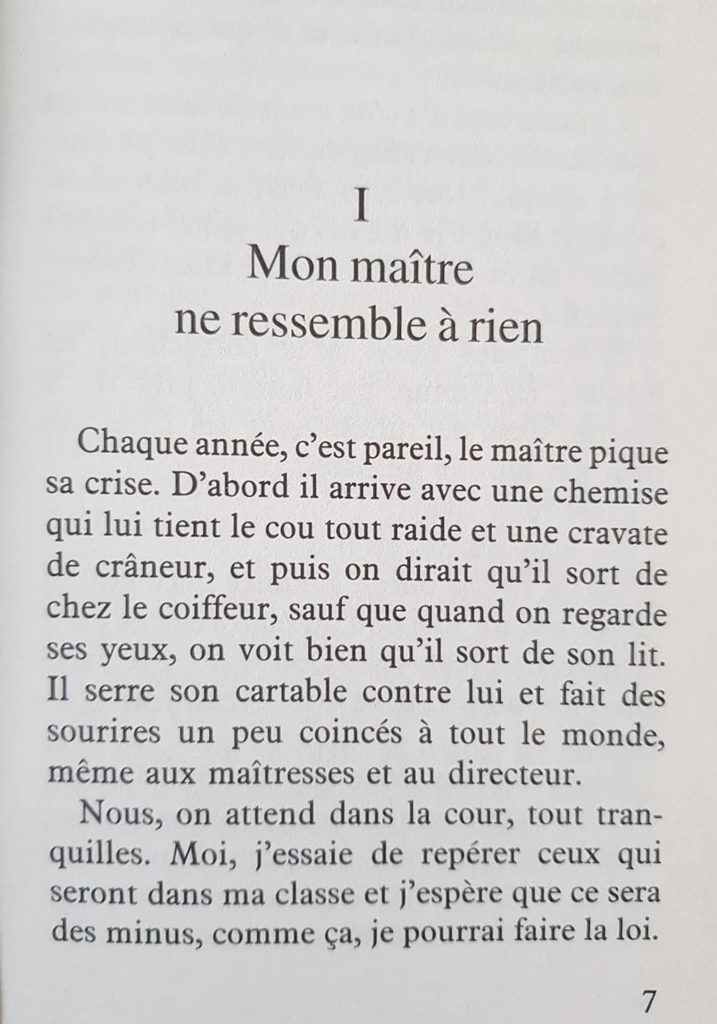 SYLVIE CHAUSSE - Mon maitre ne ressemble a rien Like New, 8+ Yrs Recuddles.ch  (6561547059385)