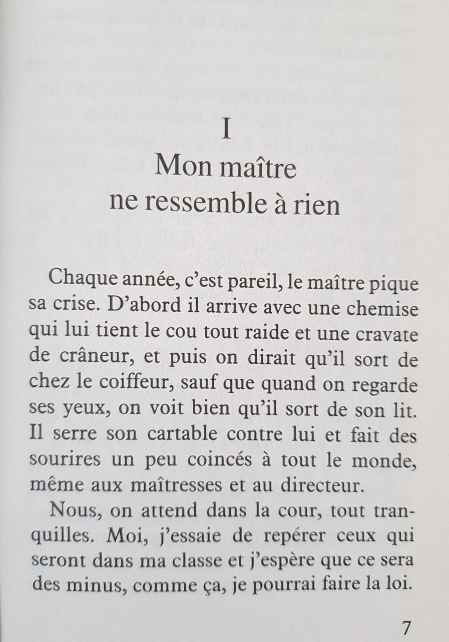 SYLVIE CHAUSSE - Mon maitre ne ressemble a rien Like New, 8+ Yrs Recuddles.ch  (6561547059385)