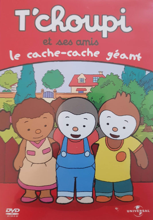 T'choupi et ses amis le cache-cache géante DVD,French ReCuddles  (6215550927033)