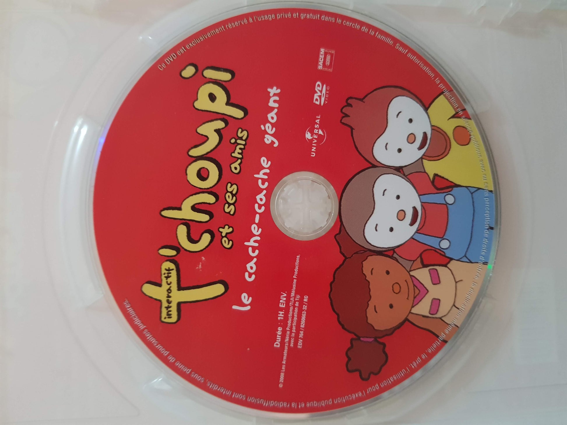 DVD T'choupi et ses amis (interactif) - Coffret : Le cache-cache