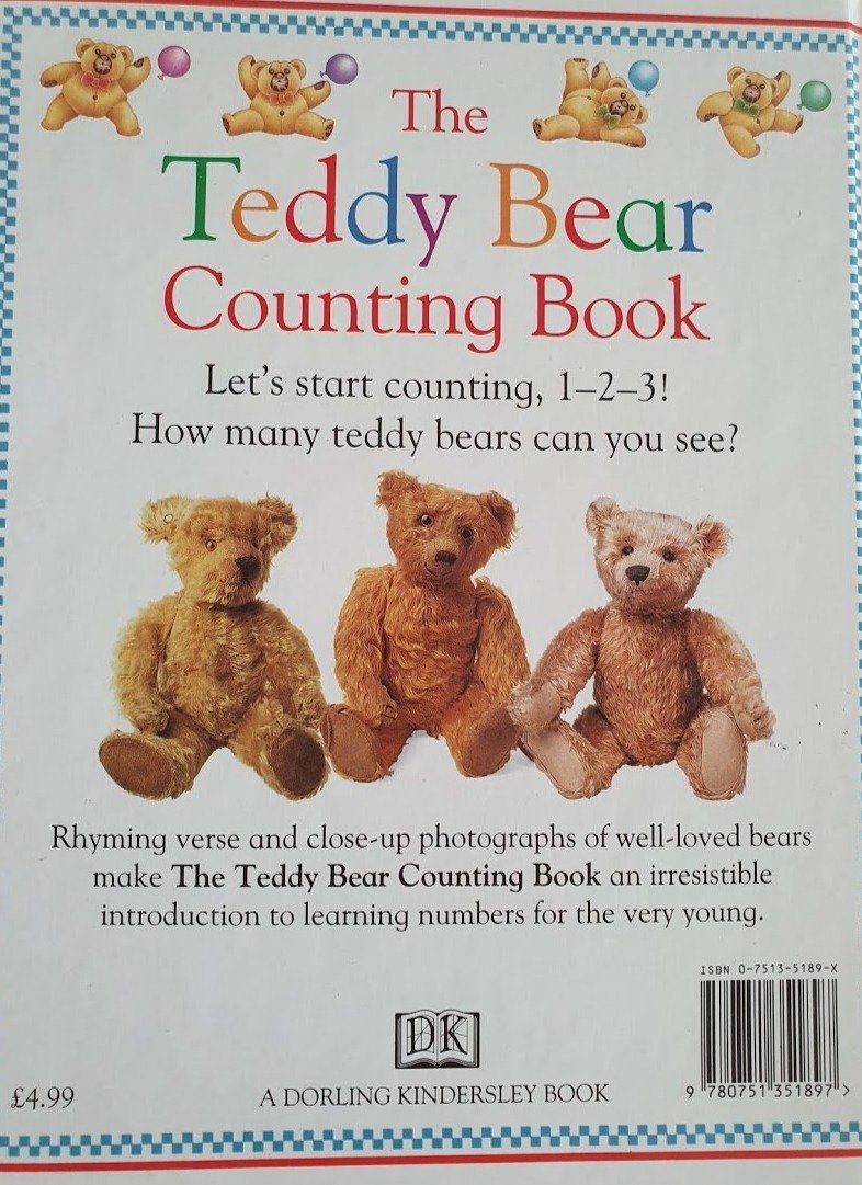 Teddy Bear Counting Book Like New ladybird  (6099960299705)