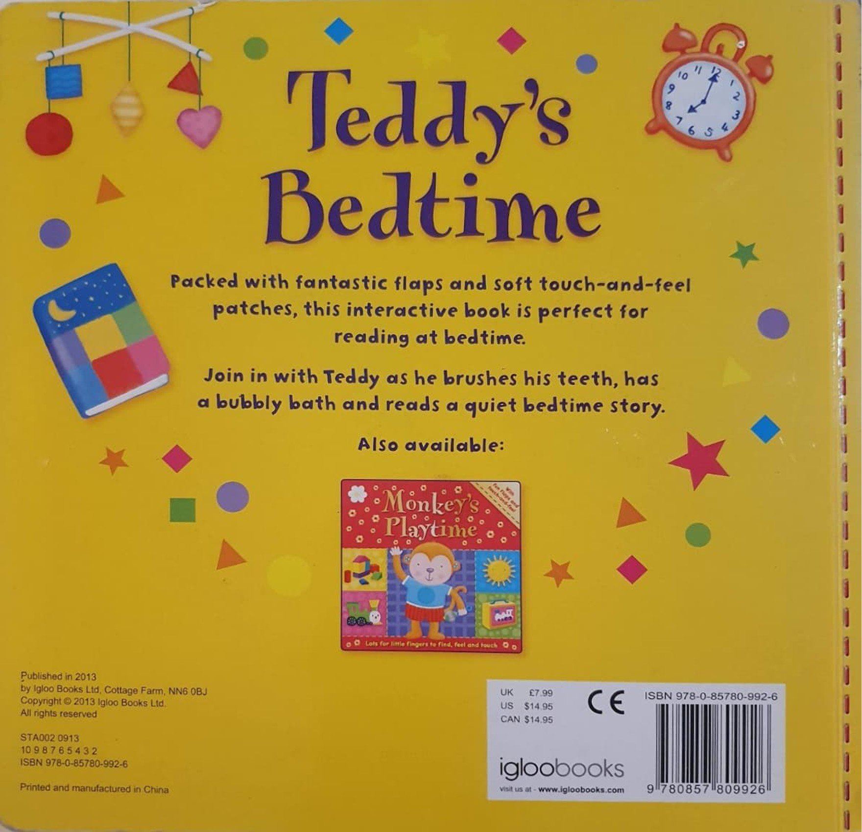Teddy's Bedtime Like New Recuddles.ch  (6220823953593)
