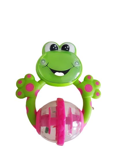 Teething Frog Rattle Very Good The Gift Box Project  (6114660614329)