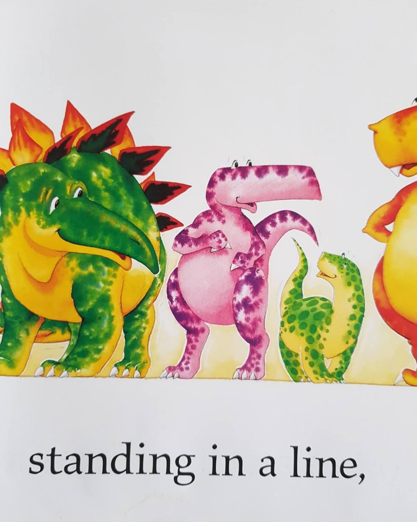 TEN TERRIBLE DINOSAURS Like New, 0-5 Yrs Recuddles.ch  (6561547255993)